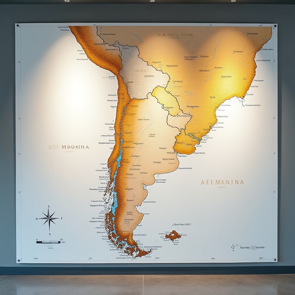 Map showing coverage of Argentine provinces and municipalities